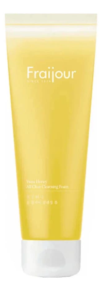 Fraijour Пенка для умывания с прополисом Yuzu Honey All Clear Cleansing Foam