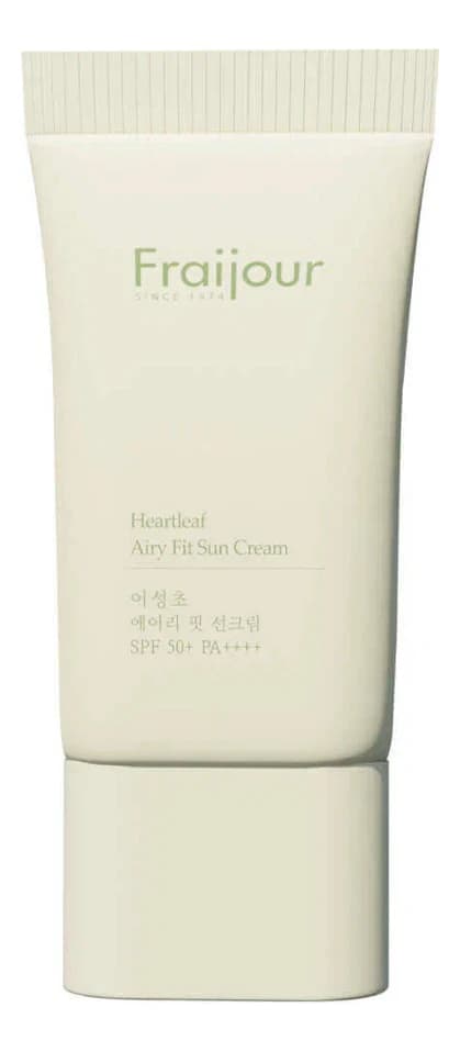 Fraijour Солнцезащитный крем для лица с экстрактом цветка хауттюйнии Heartleaf Airy Fit Sun Cream SPF 50+ PA ++++