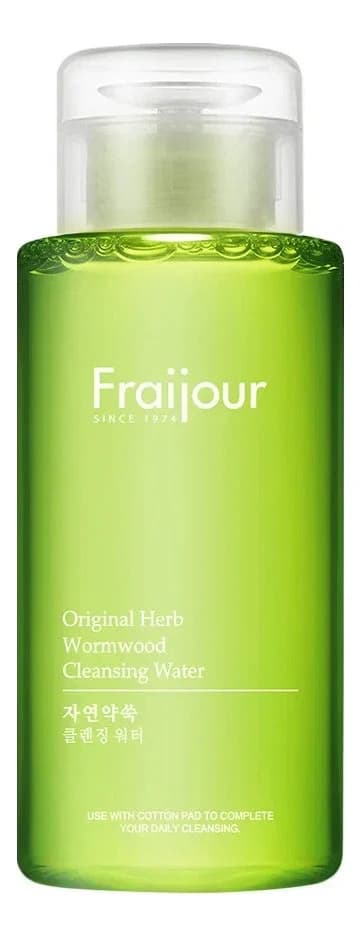 Fraijour Жидкость для снятия макияжа Original Herb Wormwood Cleansing Water