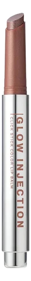 Influence Beauty Бальзам-стик для губ Glow Injection 1//02 бежево-коричневый нюд с шиммером