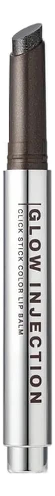 Influence Beauty Бальзам-стик для губ Glow Injection 1//03 черный полупрозрачный с шиммером