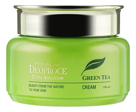 Deoproce Крем для лица на основе зеленого чая Premium Green Tea Total Solution Cream