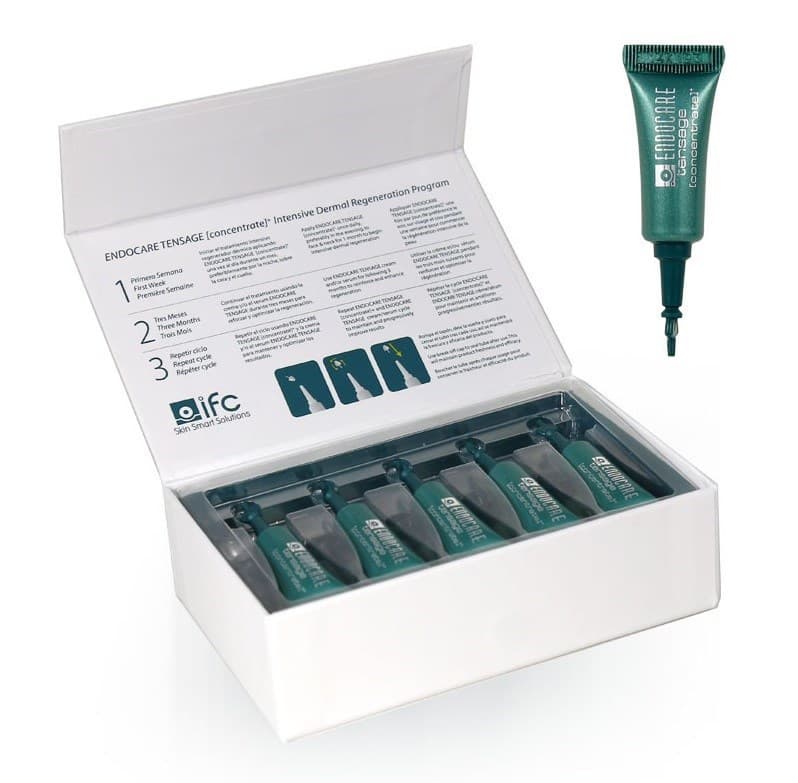 Cantabria Labs Endocare Tensage Firming Regeneration – Концентрат лифтинговый регенерирующий, 10 доз по