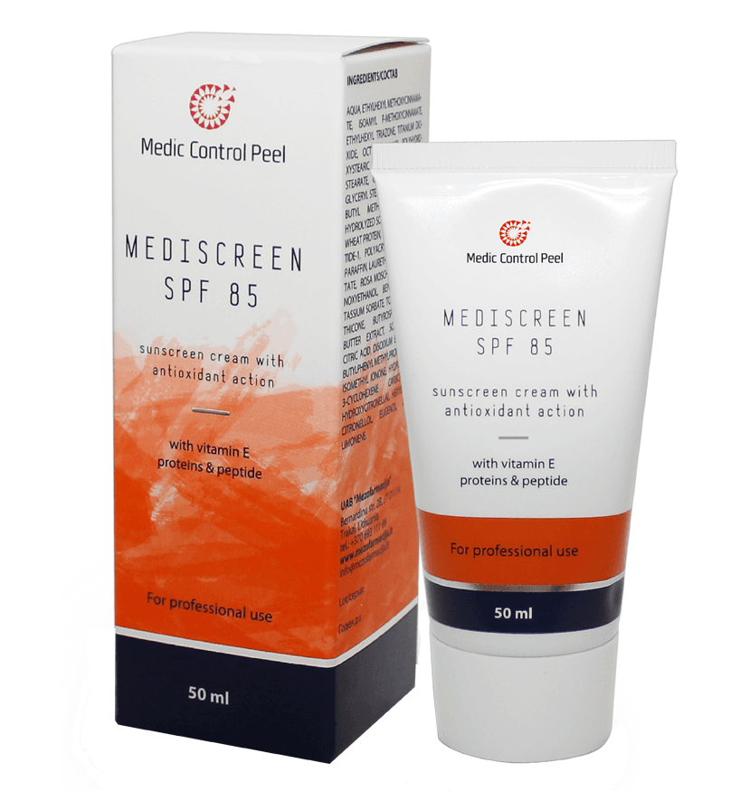 MedicControlPeel Mediscreen SPF 85 – Крем солнцезащитный Медискрин для всех типов кожи с фактором защиты SPF 85