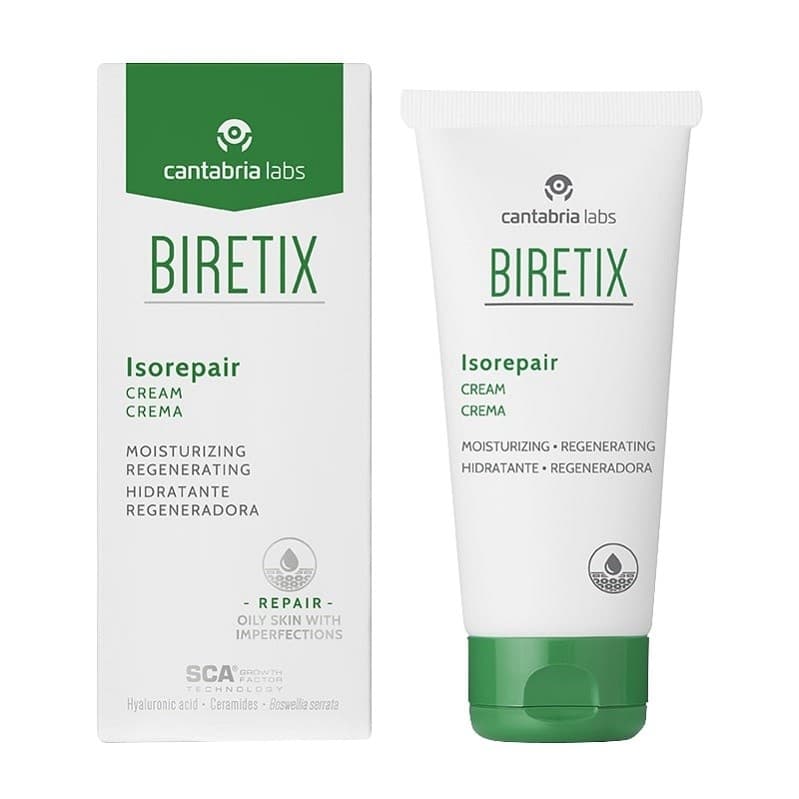 Cantabria Labs Biretix Isorepair Moisturizing Regenerating Cream – Увлажняющий регенерирующий крем Биректикс