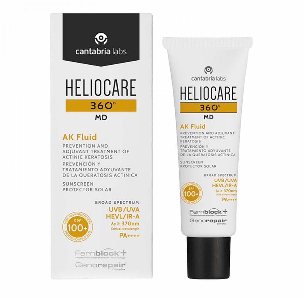 Cantabria Labs Heliocare 360° MD AK Sunscreen SPF 100+ – Флюид АК c тотальной солнцезащитой с СЗФ 100+