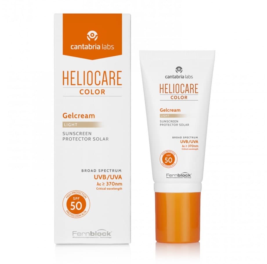 Cantabria Labs Heliocare Color Gel-Cream (light) SPF 50 – Тональный солнцезащитный гель-крем с СЗФ 50 (светлый, натуральный)