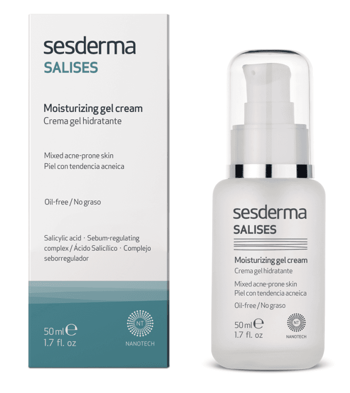 Sesderma Salises Moisturizing Gel-Cream – Гель-крем увлажняющий с салициловой кислотой Салисес