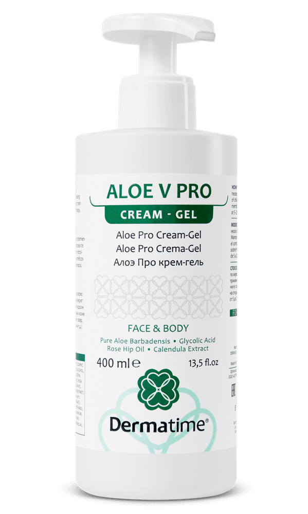 Dermatime Aloe V Pro Cream Gel – Алоэ Про крем-гель Дерматайм