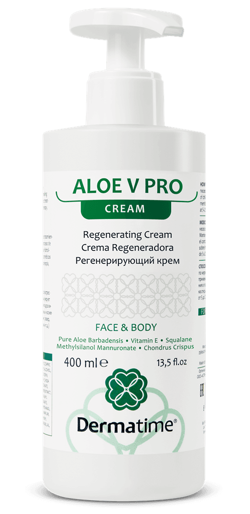 Dermatime Aloe V PRO Regenerating Cream – Алоэ Про регенерирующий крем Дерматайм
