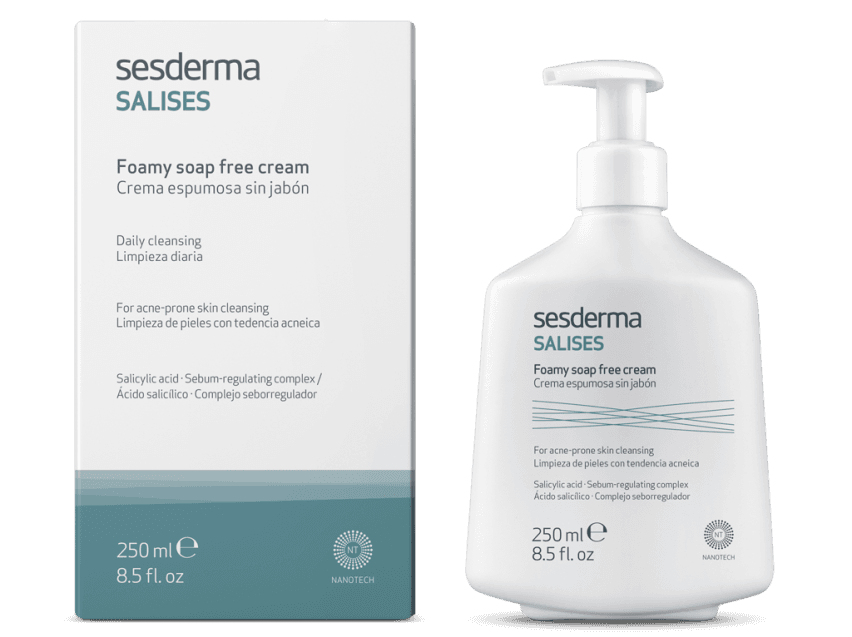 Sesderma Salises Foam Soap Free Cream – Пенящийся крем для умывания без мыла