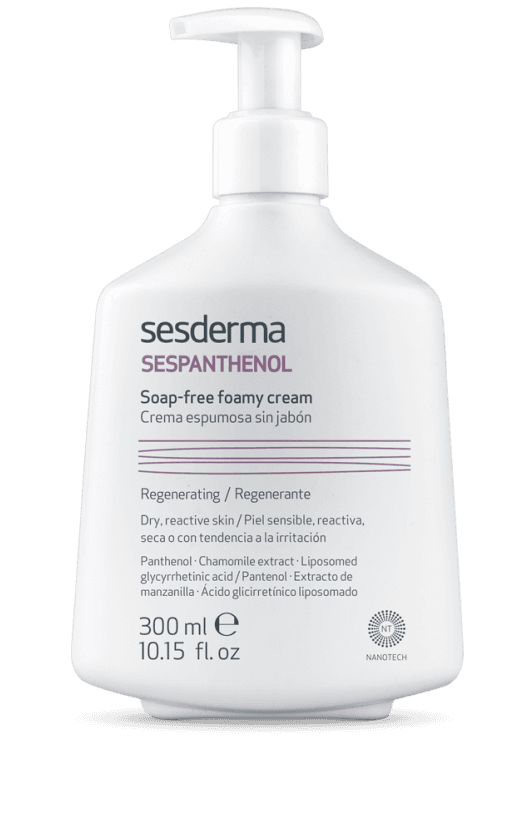 Sesderma Sespanthenol Soap-Free Foamy Cream – Крем-пенка для умывания восстанавливающая