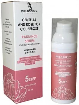 Philosophy Radiance Serum (Сыворотка "Сияние" с центеллой и розой азиатской для куперозной кожи)