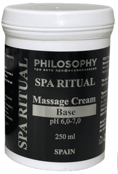 Philosophy Spa Ritual Massage Cream Base (Базовый ревитализирующий крем для массажа)