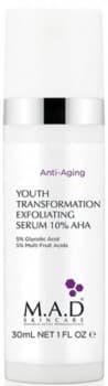 M.A.D Skincare Anti-Aging Youth Transformation Exfoliating Serum 10% AHA (Омолаживающая и обновляющая сыворотка с 10% AHA кислотами)