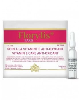Florylis Soin Vitamine E Anti-Oxydant (Концентрат с витамином Е, FCE ламинарии и голубой водоросли), 5*