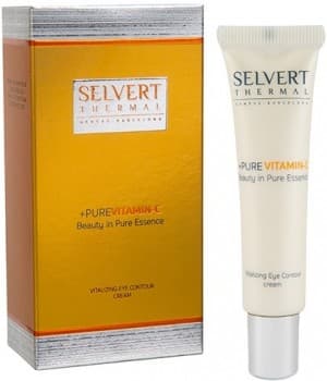 Selvert Thermal Vitalizing Eye Contour Cream (Оживляющий крем для зоны вокруг глаз с витамином С)