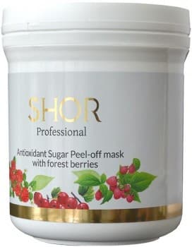 SHOR Professional Antioxidant Sugar Peel-off Mask with Forest Berries (Антиоксидантная сахарная маска с лесными ягодами)