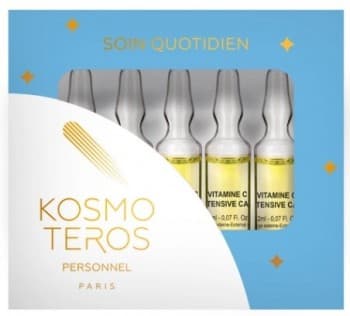Kosmoteros (Осветляющая "Anti-age" сыворотка с пептидами и витамином С), 5 ампул по