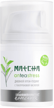 Premium Крем-пудинг дневной с гиалуроновой кислотой MATCHA anTEAstress