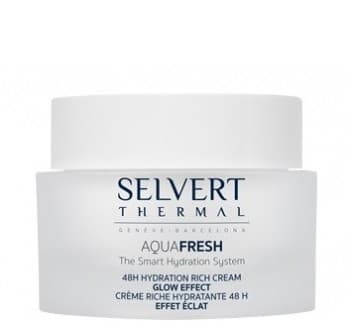 Selvert Thermal 48H Hydration Rich Cream Glow Effect (Насыщенный увлажняющий крем 48 часов «Эффект сияния»)