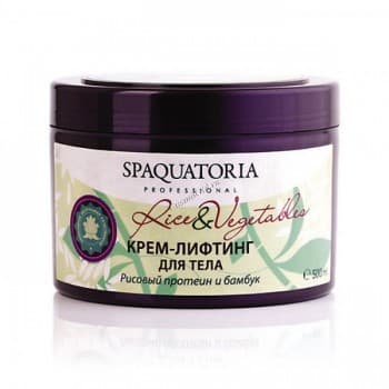 Spaquatoria Rice&Vegetables Body Cream Lifting (Крем-лифтинг для тела с рисовым протеином и бамбуком)