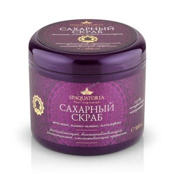 Spaquatoria Body Scrub (Скраб для тела сахарный Жасмин, Иланг-иланг, Плюмерия)