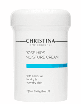 Christina Сhristina Rose Hips Moisture Cream with Carrot Oil (Увлажняющий крем с маслом моркови для сухой и очень сухой кожи «Шиповник»)