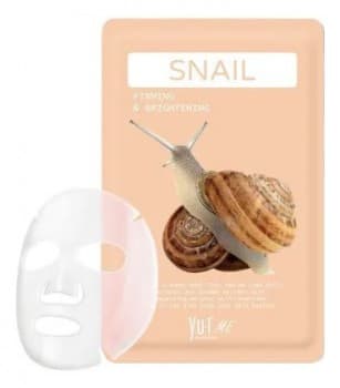 Yu.r Snail Sheet Mask (Маска для лица с фильтратом улиточного секрета)