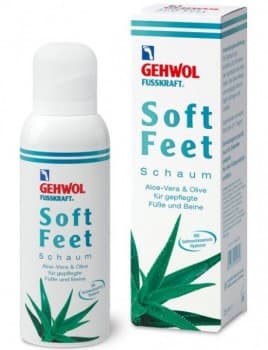Gehwol Fusskraft Soft Feet (Пенка для ног «Алоэ вера и масло оливы» с гиалуроновой кислотой)