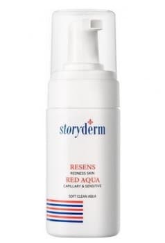 Storyderm Resens Red Aqua (Гейзерная аква-пенка для кожи с куперозом)