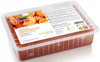 Depilflax100 Парафин в брикете Персико-Апельсиновый
