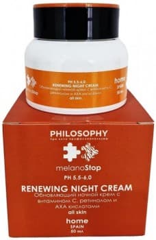 Philosophy Renewing Night Cream (Обновляющий ночной крем с витамином С, Ретинолом и АХА кислотами)