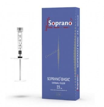 Soprano 23 Filler Basic (Филлер для губ), 23 мг/мл