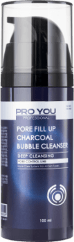 Pro You Professional Pore Fill Up Charcoal Bubble Cleanser (Очищающая кислородная пенка)