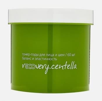 Premium recovery.centell (Тонер-пэды для лица и шеи баланс и эластичность)