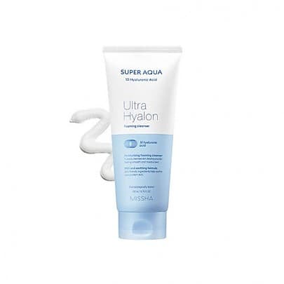 Пенка для умывания Super Aqua Ultra Hyalron Cleansing Foam