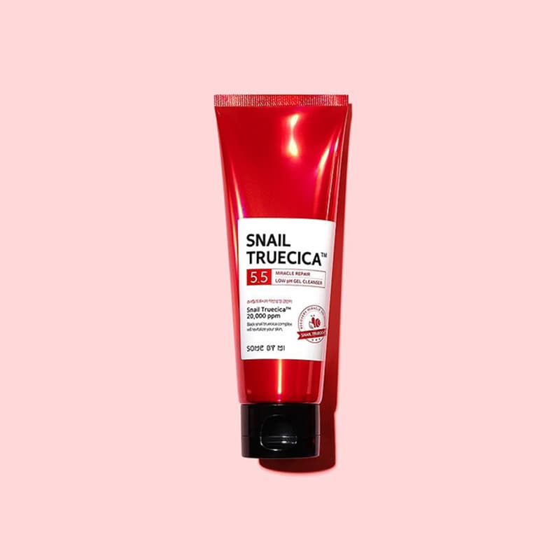 Пенка для умывания Snail Truecica Miracle Repair Low ph Gel Cleanser