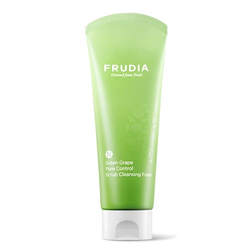 Себорегулирующая пенка-скраб с экстрактом винограда Green Grape Pore Control Scrub Cleansing Foam