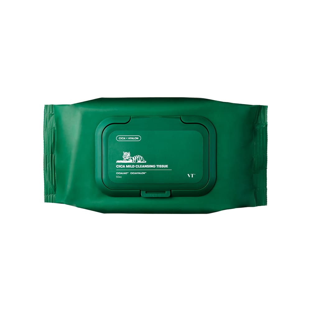 Салфетки для снятия макияжа CICA MILD CLEANSING TISSUE