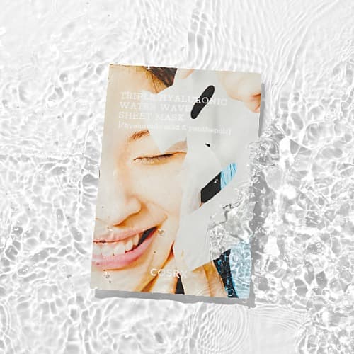 Интенсивно увлажняющая маска Hydrium Triple Hyaluronic Water Wave Sheet Mask ( )