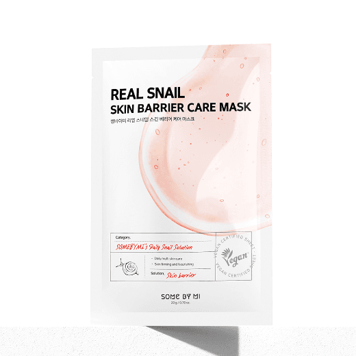 Маска с муцином улитки Real Snail Skin Barrier Care Mask