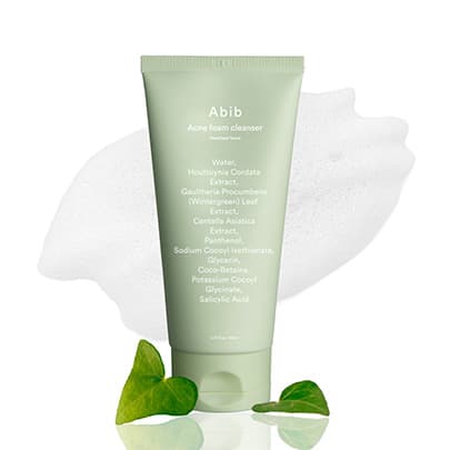 Нежная пенка для умывания с Гуттуинией Acne foam cleanser Heartleaf foam