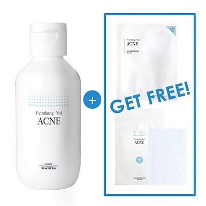 Набор Acne Toner + ACNE Spot Patch Super Thin + Acne Dressing Mask Pack