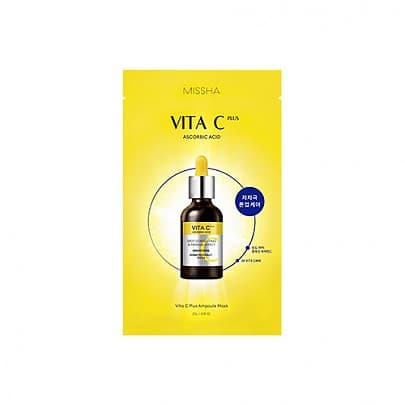 *Обновление* Ампульная тканевая маска в витаминами для ровного тона Vita C Plus Spot Correcting Ampoule Sheet Mask (1ea)