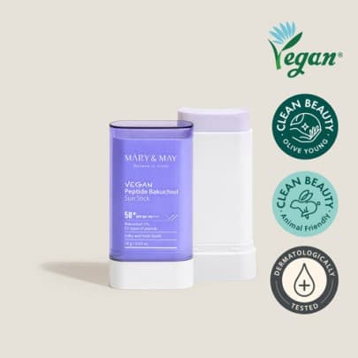Солнцезащитный стик с бакучиолом и пептидами Vegan Peptide Bakuchiol Sun Stick SPF50+ PA++++