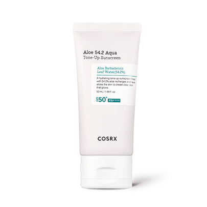 Солнцезащитный крем с эффектом тон-ап Aloe 54.2 Aqua Tone-Up Sunscreen