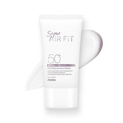 Солнцезащитный крем для лица Super Air Fit Mild Sunscreen Matte