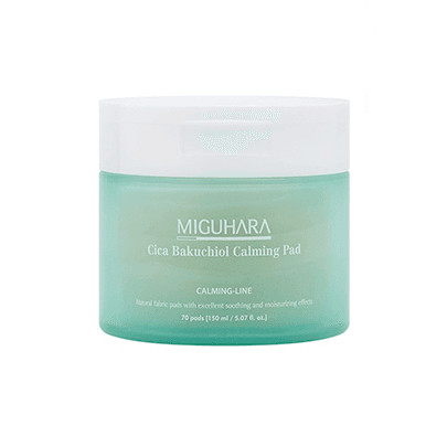 Тонер-пэды с успокаивающим эффектом Cica Bakuchiol Calming Pad