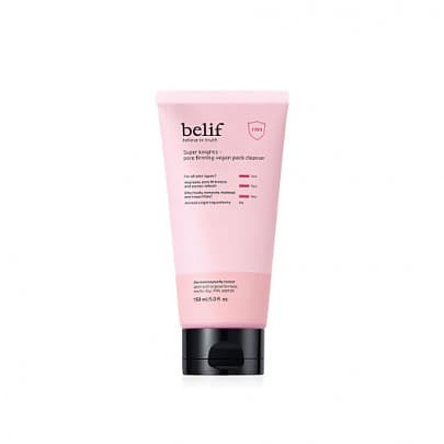 Очищающая пенка для сужения пор Super Knights Pore Firming Vegan Pack Cleanser
